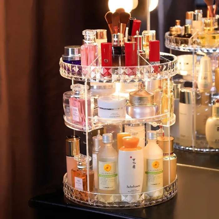 360 Rotating Cosmetic Organizer - Image 3