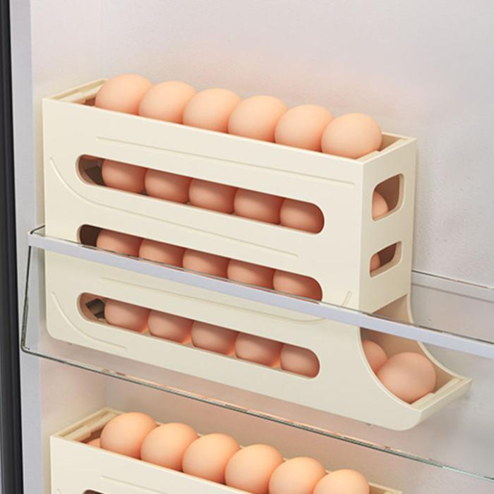 🥚 Rolling Egg Storage Box